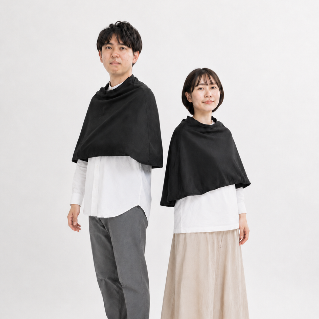 【サンプル貸出】[ケアウィル] アームスリングケープ デイリーユース ブラック