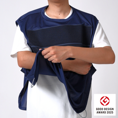 【サンプル貸出】[ケアウィル] アームスリングシャツ (上肢サポートウェア)